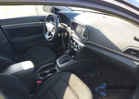 2019 Hyundai Elantra Sel z USA, uszkodzony, nr VIN 5NPD84LF4KH428516